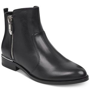 Marc Fisher Rail Bootie Black Leather